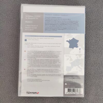 Navigations-CD Blaupunkt Travelpilot DX FRANCE + Major Roads of Western Europe 2013/2014 Final Update