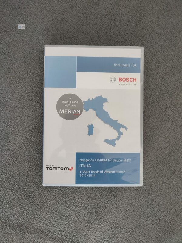 Navigations-CD Blaupunkt Travelpilot DX ITALIA + Major Roads of Western Europe 2013/2014 Final Update