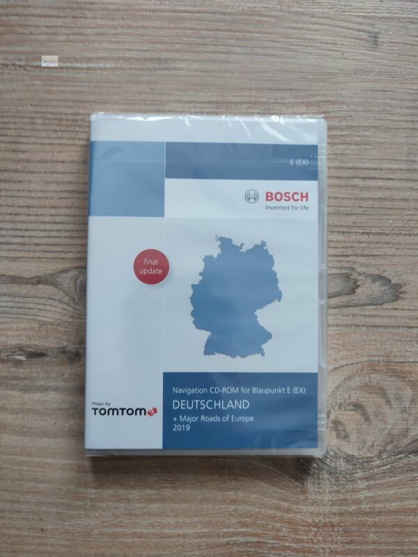 Navigation CD for Blaupunkt TravelPilot E (EX) DEUTSCHLAND + Major Roads of Europe 2019