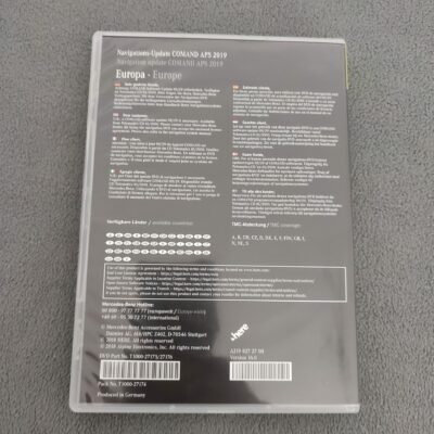 MERCEDES-BENZ Navigations-DVD COMAND APS NTG 2.5 Europa 2019 A2198272700 zitrus