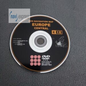 Toyota Navigations-DVD für TNS600 und TNS700 Deutschland + Zentraleuropa 2016/2017 Ver.2 E1E