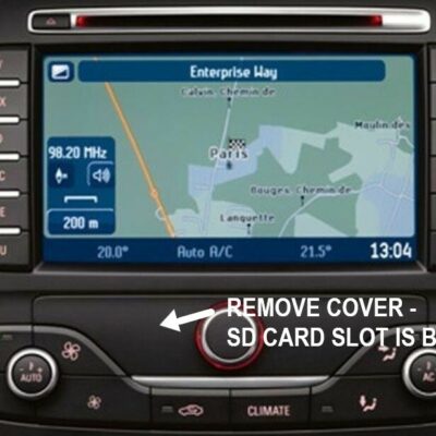 FORD MCA Navigation SD Karte EUROPA und TÜRKEI 2016