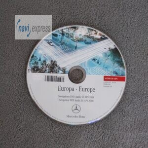 Mercedes Benz Navigations-DVD AUDIO 50 APS NTG4-204 EUROPA 2008 A2048273459 korallenrot