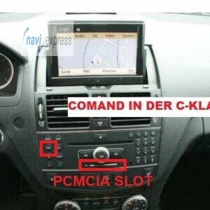 Mercedes-Benz Navigation DVD COMAND APS NTG4-204 Europa 2016 für GLK C-Klasse violett