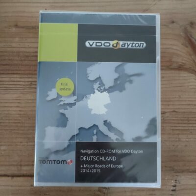 VDO Dayton Navigations-CD Set Deutschland + Major Roads of Europe 2014/2015 final Update