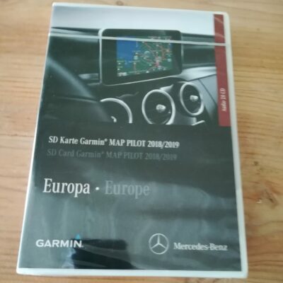 Erstinstallation Aktivierung Navigation SD Karte MERCEDES GARMIN MAP PILOT EUROPA 2018/2019 V11.0  AUDIO 20 CD NTG5 STAR1