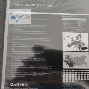 Erstinstallation Aktivierung SD Karte Europa 2017/2018 Garmin MAP PILOT Audio 20 NTG5 Star2