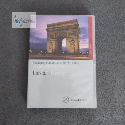 Mercedes Benz Navigation DVD für AUDIO 50 APS NTG4-204 EUROPA 2014/2015 A2048271765