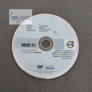 Volvo RTI Navigations-DVD MY02-07 Disc B Frankreich Schweiz BeNeLux 2007