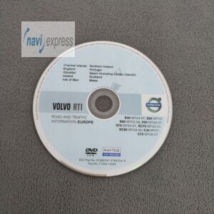 Volvo RTI Navigations-DVD MY02-07 Disc A Spanien Portugal Großbritannien Irland 2007