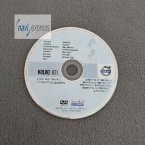 Volvo RTI Navigations-DVD MY02-07 Disc D Italien Skandinavien Österreich 2007