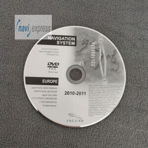 DVD Navigation JAGUAR Deutschland Benelux Frankreich Dänemark 2010/2011 DENSO XF X250 XK X150