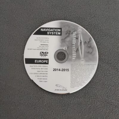 DVD Navigation JAGUAR Deutschland Benelux Skandinavien Italien 2014/2015 DENSO XF X250 XK X150