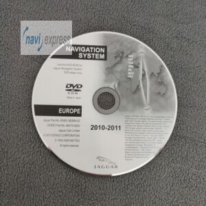 DVD Navigation JAGUAR FRANCE SPAIN GREAT BRITAIN 2010/2011 DENSO XF X250 XK X150