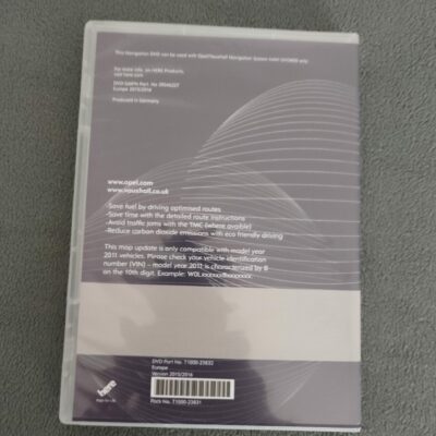 Navigations-DVD OPEL DVD 800 Navi mit Modelljahr 2011 Europa 2015/2016