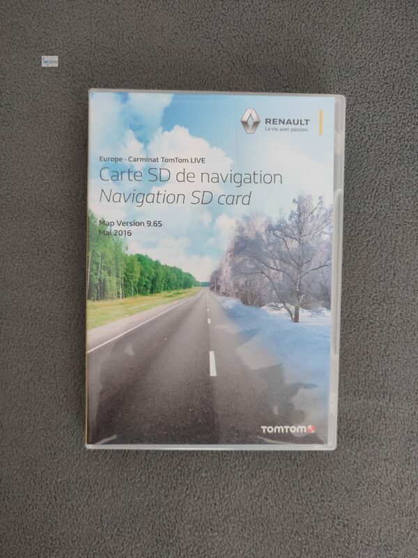 Renault Carminat TomTom LIVE SD Karte Europa 2016 Map Version 9.65