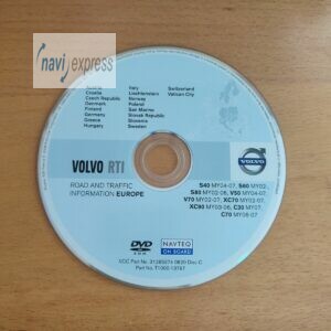 Volvo RTI Navigations-DVD MY02-07 Disc C Deutschland Skandinavien Italien Alpen 2007/2008
