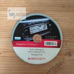 BECKER Navigations-CD Indianapolis (Pro) Deutschland Alpen BeNeLux 2007/2008 Version 5.0