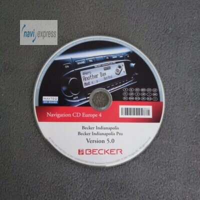 BECKER Navigations-CD Indianapolis (Pro) Italia Alpen Osteuropa 2007/2008 Version 5.0