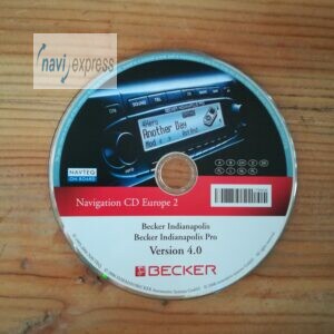 BECKER Navigations-CD Indianapolis (Pro) Deutschland Alpen BeNeLux 2006/2007 Version 4.0