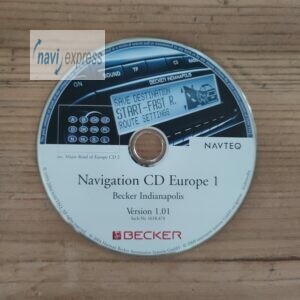BECKER Navigations-CD Indianapolis (Pro) Deutschland Alpen BeNeLux 2004 Version 1.01