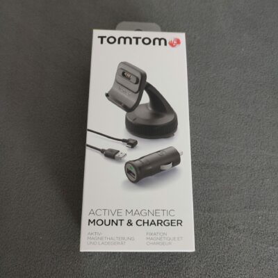 Original TomTom Aktiv-Magnethalterung und Ladegerät für GO 520 5200 620 6200