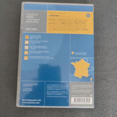 Navigations-CD Blaupunkt Travelpilot DX France Frankreich 2007/2008