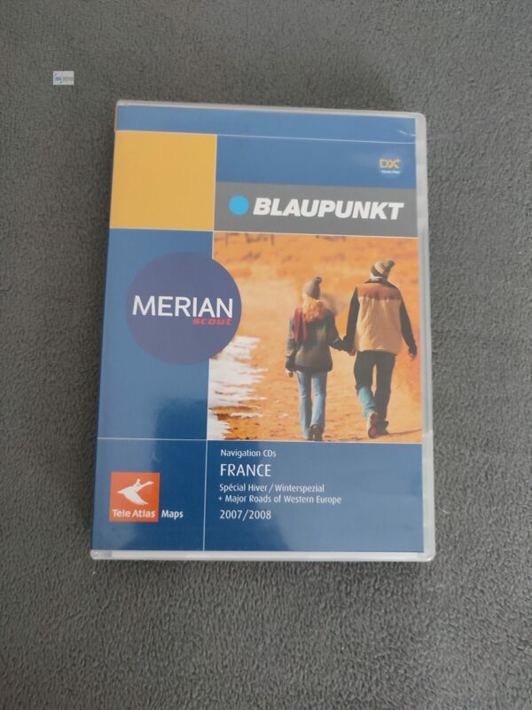 Navigations-CD Blaupunkt Travelpilot DX France Frankreich 2007/2008 Winterspezial Edition