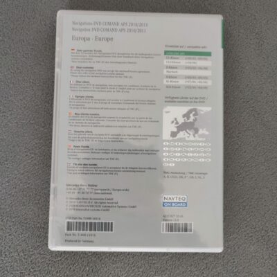 Mercedes-Benz Navigations-DVD COMAND APS NTG1 Europa 2010/2011 Version 11.0 Grün