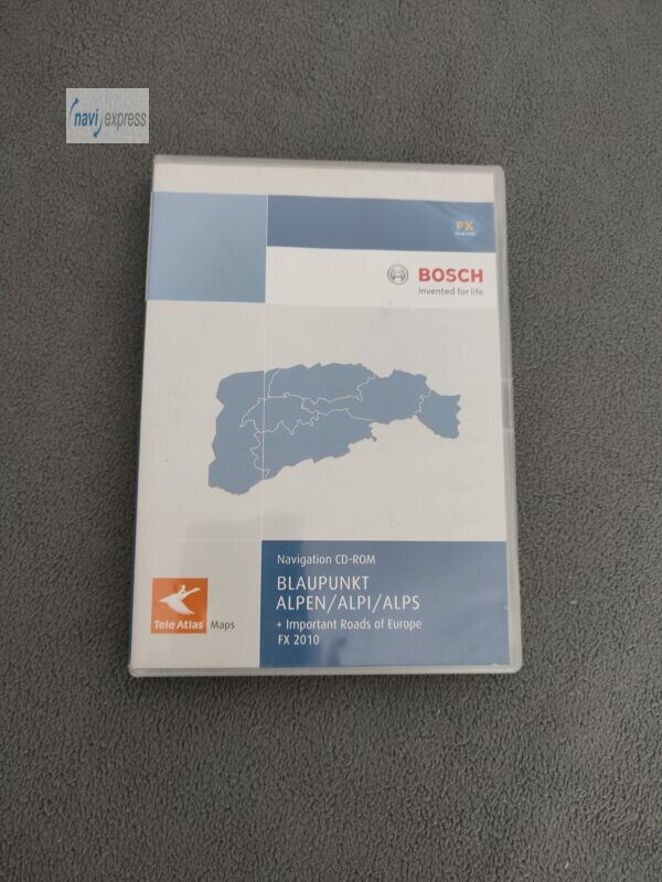 Bosch Navigation CD Blaupunkt FX Alpen Österreich Schweiz von 2010