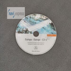 Mercedes-Benz Navigations-CD Audio 50 APS NTG2 CD6 DEUTSCHLAND 2006 (V7.0)