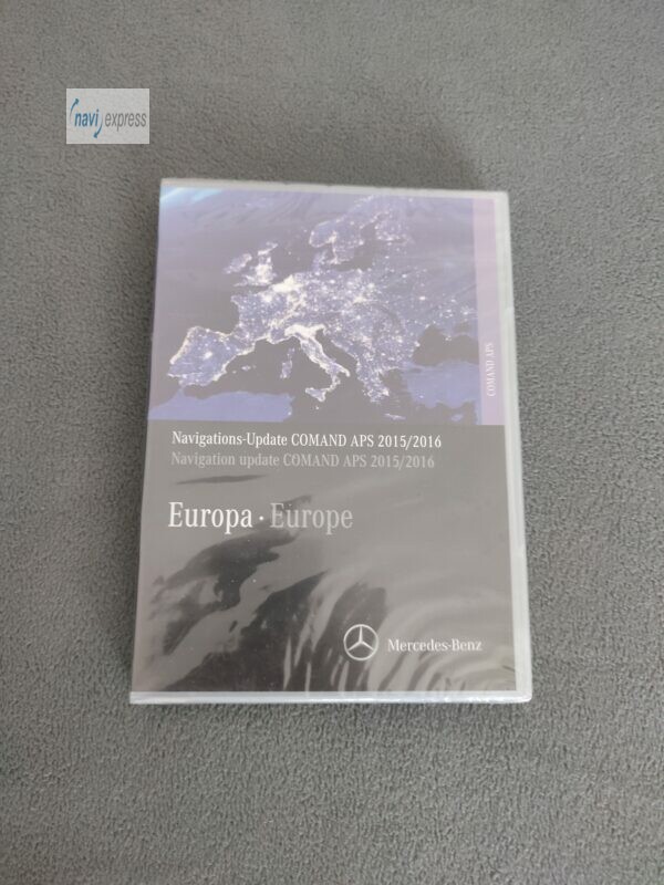 Mercedes-Benz Navigation DVD COMAND APS NTG4-212 Europa 2015/2016 Version 10.0 A2128270200 hellviolett NEU