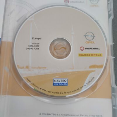 Navigations-DVD OPEL DVD90 NAVI EUROPA 2008/2009