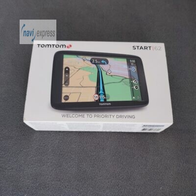 TomTom Start 62 Europa 6 Zoll PKW Navigationsgerät Europa Karten & TMC Traffic