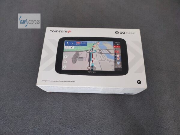 TomTom GO EXPERT 5 Zoll LKW BUS Navi Welt-Karten & Traffic & WiFi