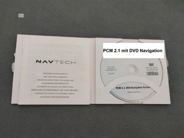 Porsche PCM 2.1 Navigations-DVD Europa 05.2007 997.642.255.06 7L5.919.859.BD