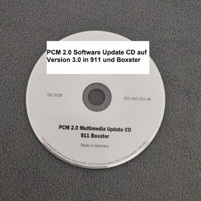 Porsche PCM 2.0 Software Update CD auf Version 3.0 im 911 und Boxster 00004320546