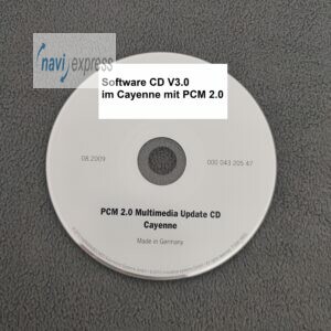 Porsche PCM 2.0 Software Update CD auf Version 3.0 im Cayenne 00004320547