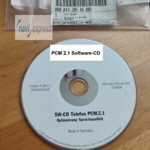 Porsche PCM 2.1 SW-CD Telefon Optimierung Sprachqualität SW06351E54 000.043.205.46.009