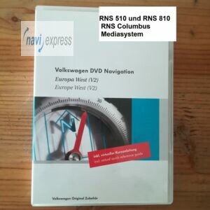 Volkswagen Navigation CY DVD Europa West V2 von 2007