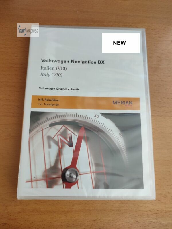 Volkswagen Navigation DX ITALIEN ITALIA (V10) 2010/2011 3B0051884JM NEU