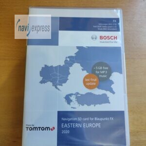 Bosch Navigation SD Karte für Blaupunkt FX Deutschland Osteuropa 2020 V12 Final Update