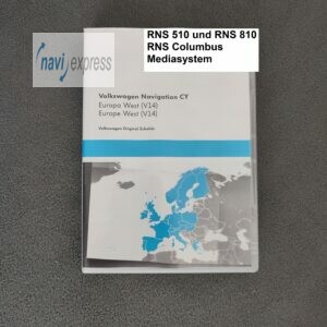Volkswagen Navigation CY DVD Europa West V14 von 2017