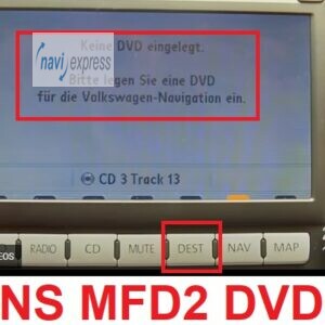Navigations-DVD VX Europa V2 von 2004/2005 3C0051859