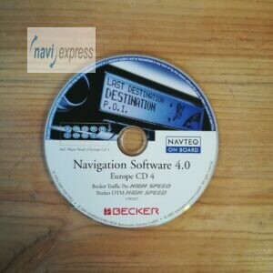 BECKER Navigations-CD Traffic Pro / DTM HIGHSPEED Italia Österreich Schweiz Dänemark Ungarn Tschechien 2005 Version 4.0
