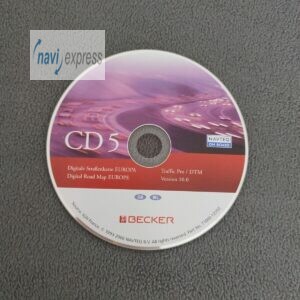 BECKER Navigations-CD Traffic Pro / DTM CD5 Great Britain Ireland 2006 Version 10.0