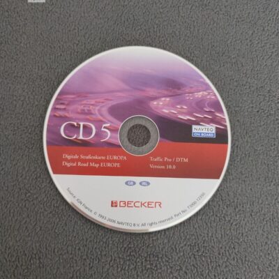 BECKER Navigations-CD Traffic Pro / DTM CD5 Great Britain Ireland 2006 Version 10.0