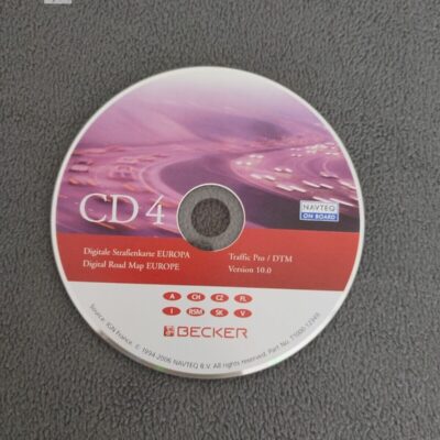 BECKER Navigations-CD Traffic Pro / DTM CD4 Österreich Schweiz Italien Tschechien Slowakei 2006 Version 10.0