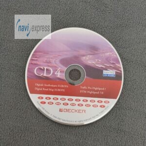 BECKER Navigations-CD Traffic Pro / DTM HIGHSPEED Alpen Italia Osteuropa 2007/2008 Version 7.0
