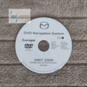 DVD Navigation Mazda DENSO Deutschland Frankreich Österreich Schweiz BeNeLux 2007/2008 GS1D66DZ0